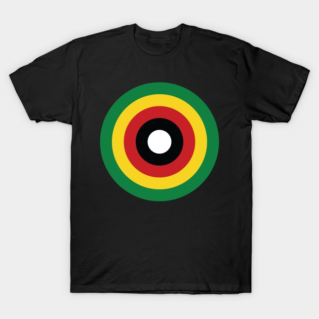 Zimbabwean Air Force T-Shirt by Wickedcartoons